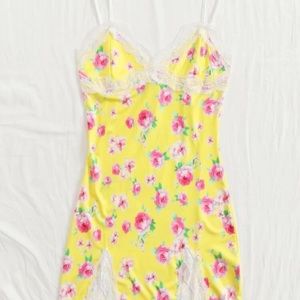 Women’s Cami Floral Lace Mini Dress